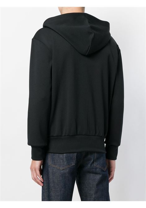 zipped red emblem hoodie unisex COMME DES GARÇONS PLAY | AX-T172-0511